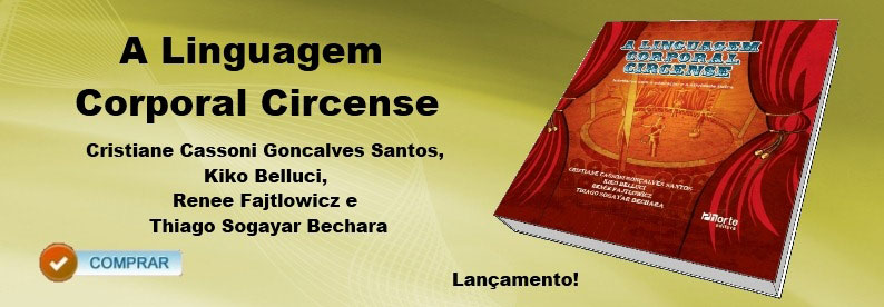 banner do livro A Linguagem corporal circense